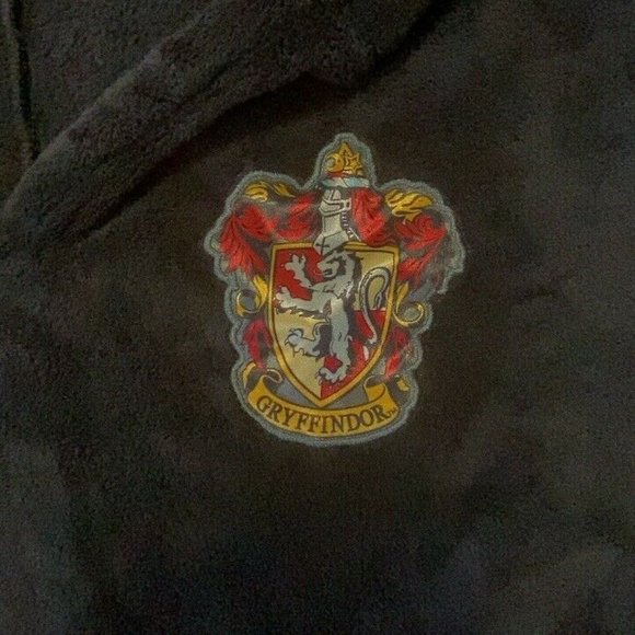 Harry Potter Women's Black Fleece Poncho One Size - Picture 8 of 8